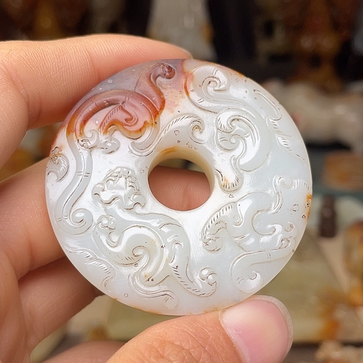 和田玉未镶嵌挂件用****1