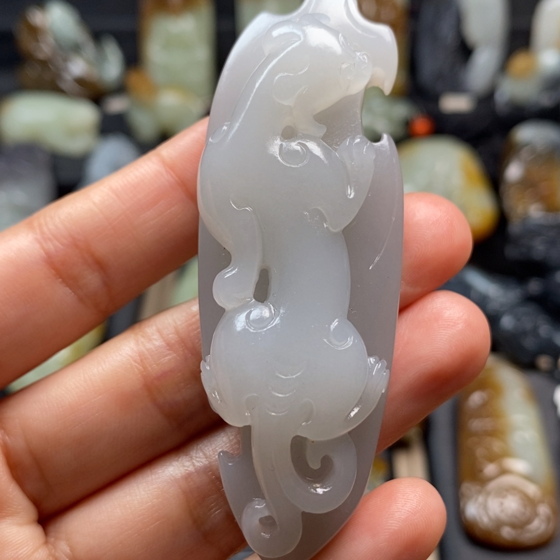 和田玉挂件未镶嵌