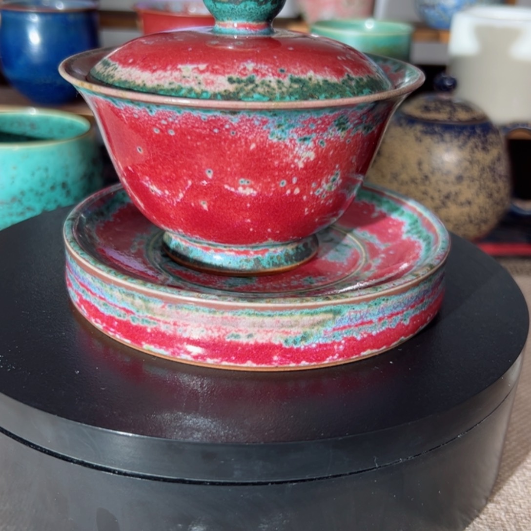 用***1杯子陶钧瓷艺术作品