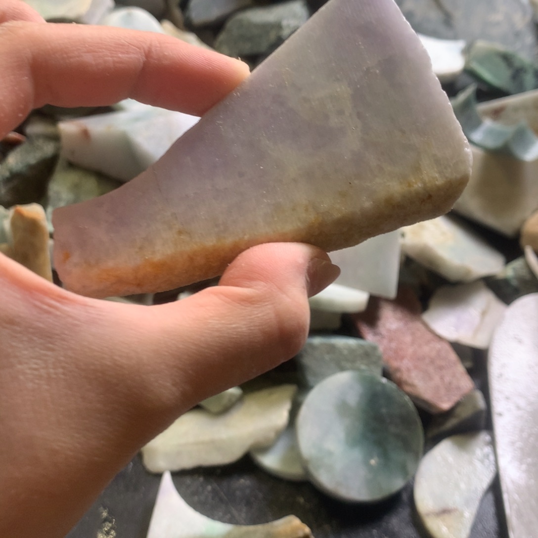 翡翠颈饰未镶嵌缅甸翡翠