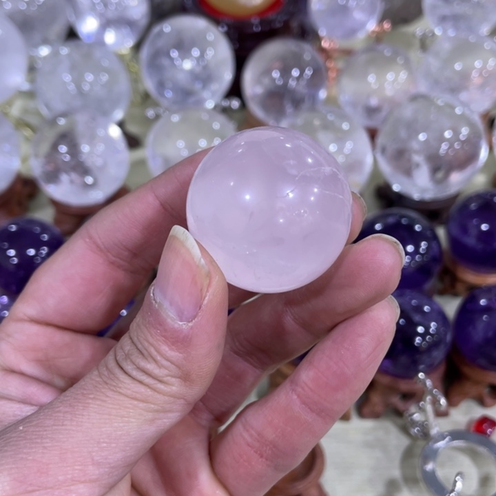 紫晶水晶球未镶嵌