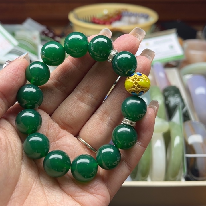 玛瑙/玉髓手链未镶嵌