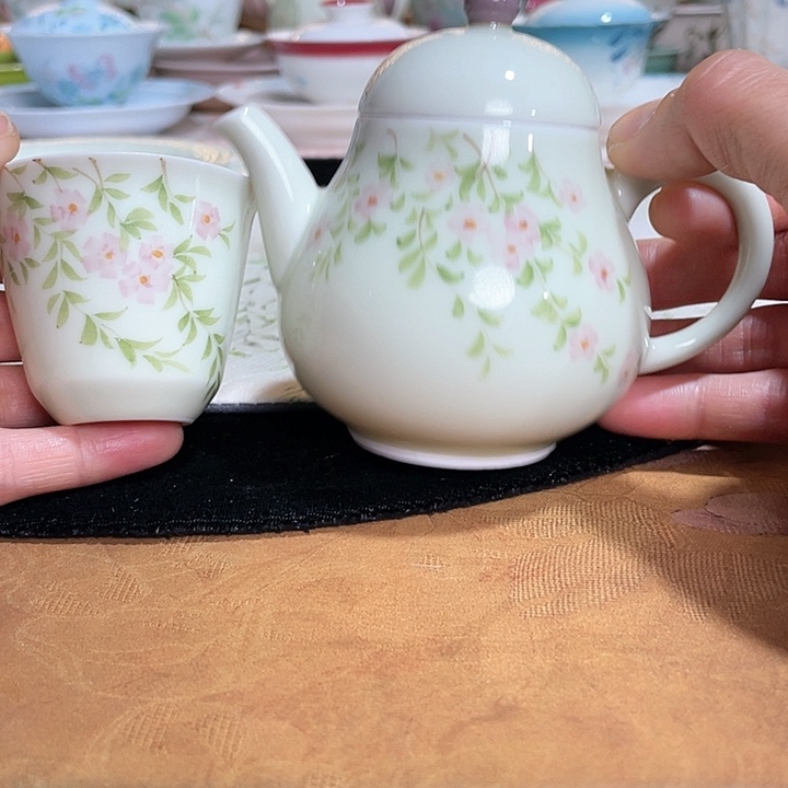 【闪购商品】蔷薇花壶➕望舒杯哈哈哈