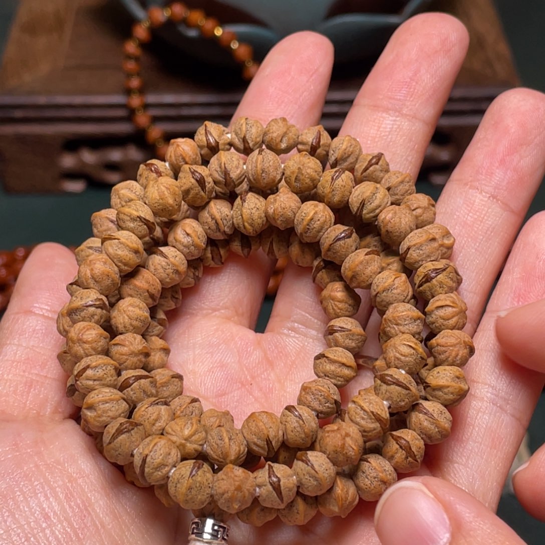 柏香籽/百香籽吊坠恶魔之眼长串