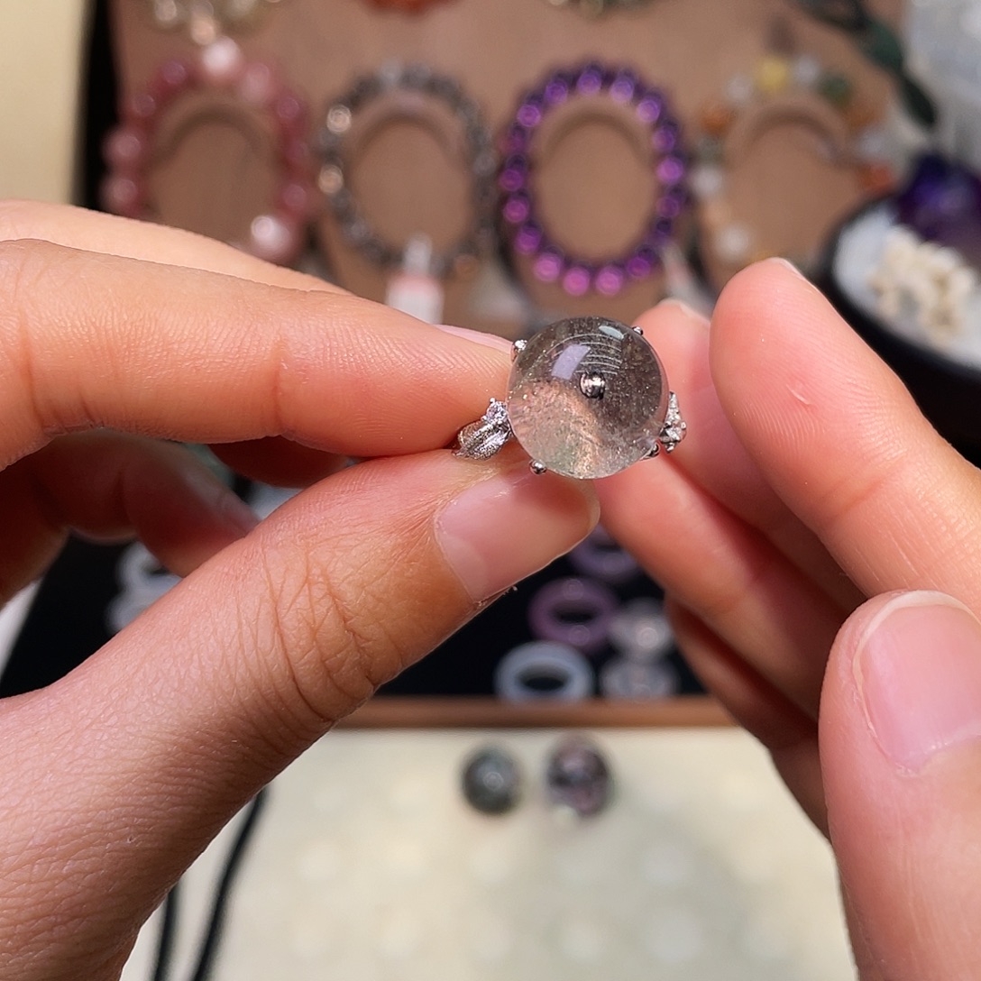 -***-水晶珠宝半成品银S925镶嵌022