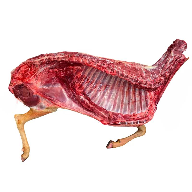 半只羊 10斤---15斤 散养 带皮新鲜火燎毛