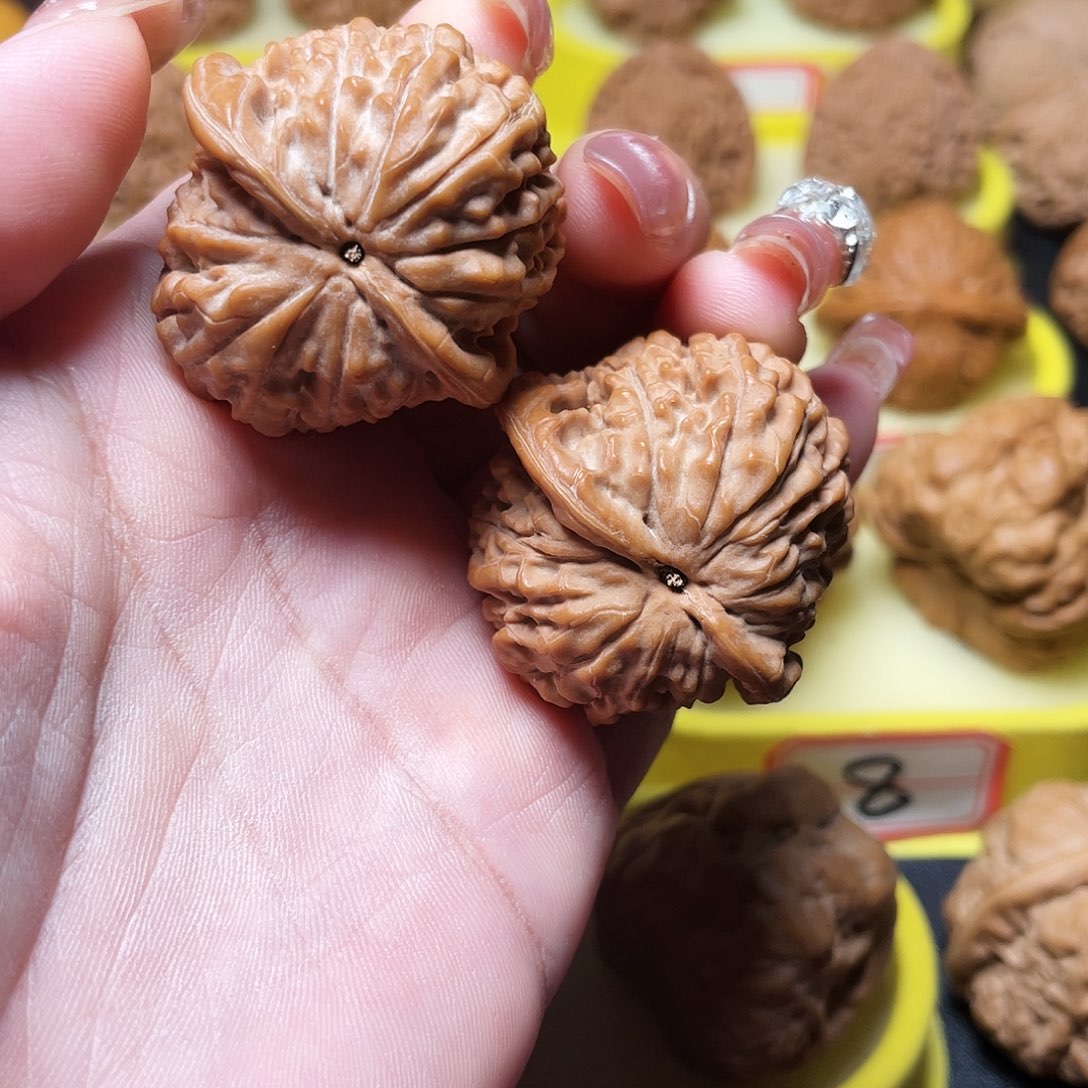 吊坠文玩核桃K*k361号莲花