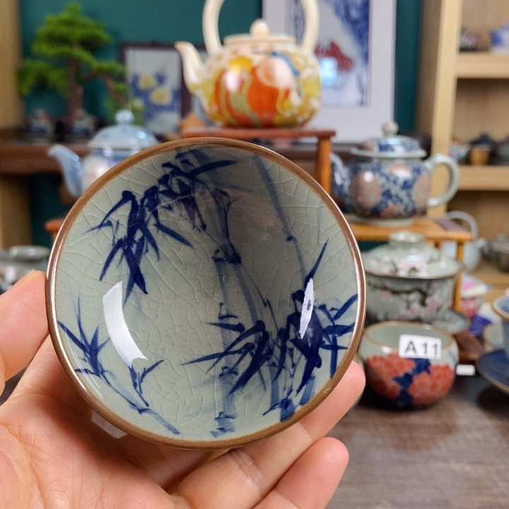 瓷片手工制作工艺精湛等特点