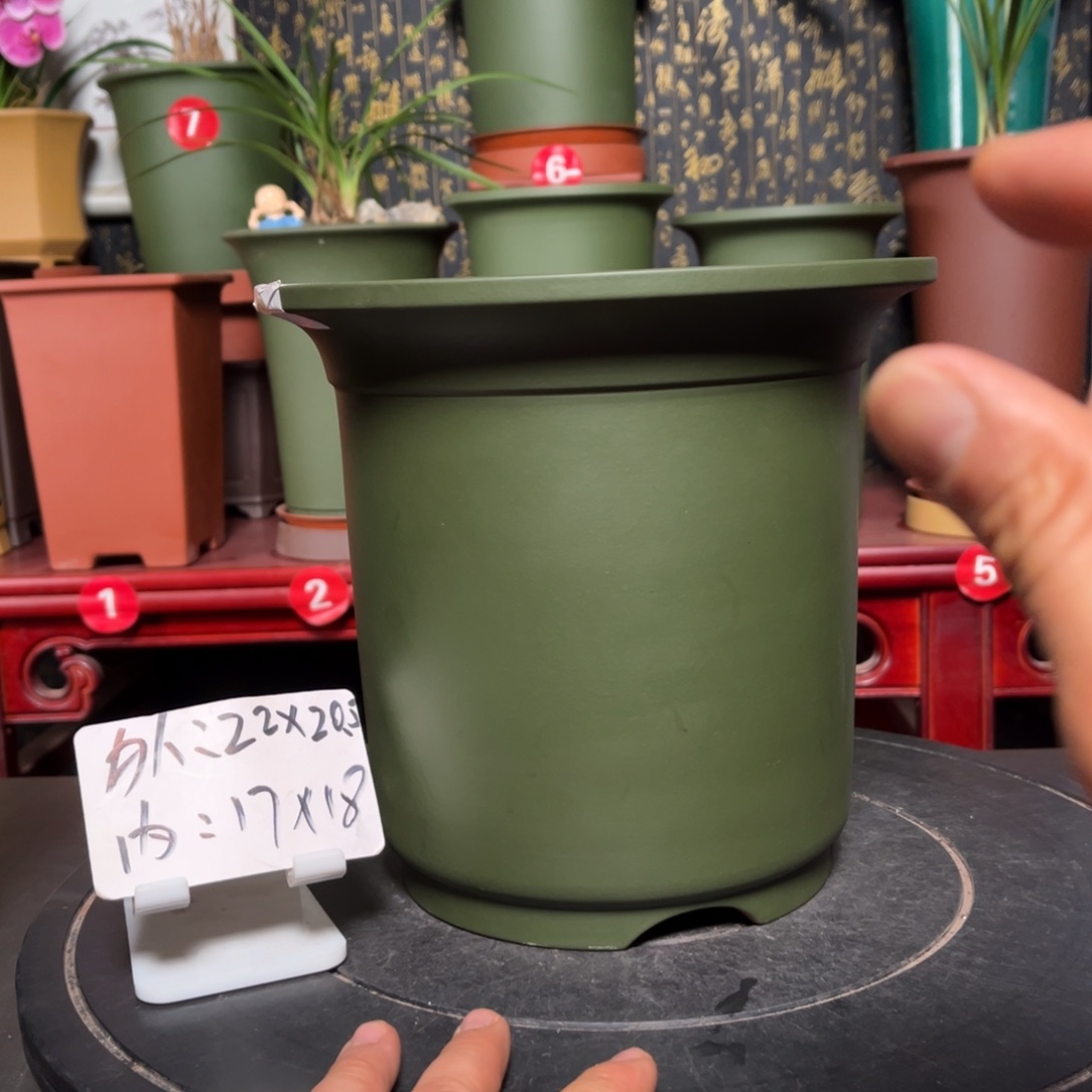 紫砂花盆紫砂花盆