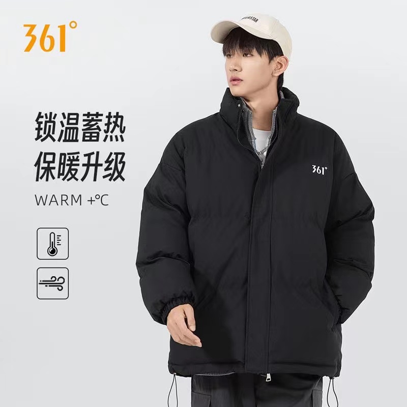 361°秋冬新款棉服男情侣款立领加厚棉袄外套运动保暖冬装防寒棉衣商品图