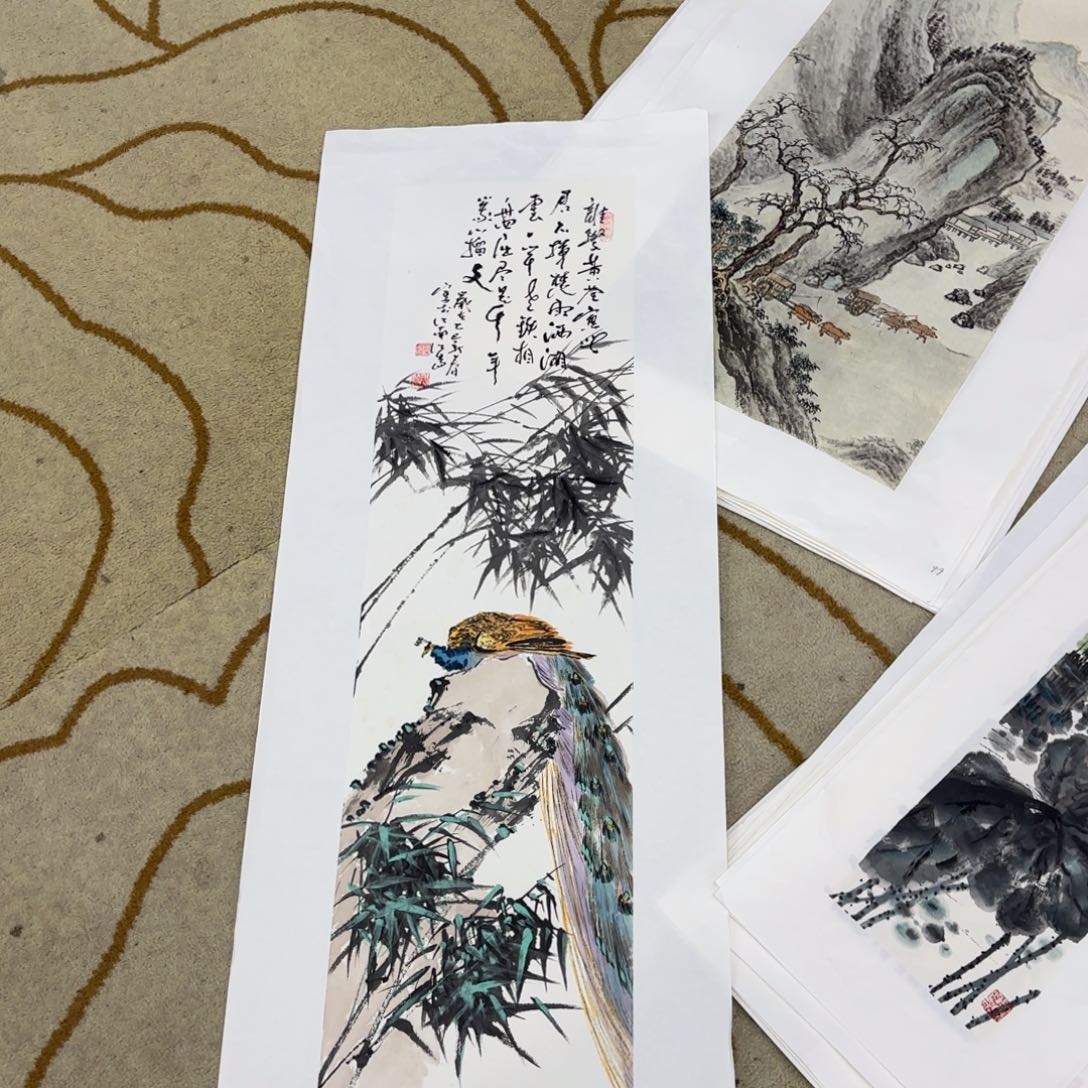 卖***象国画李李李欣杜成鹏