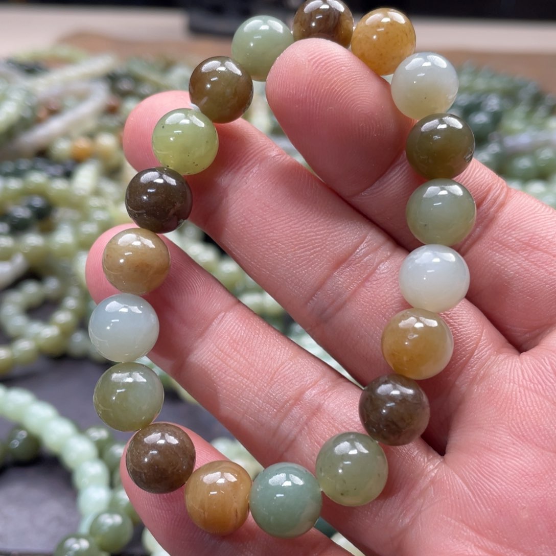 和田玉手链未镶嵌