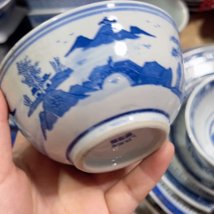 景德镇陶瓷高温瓷米饭碗