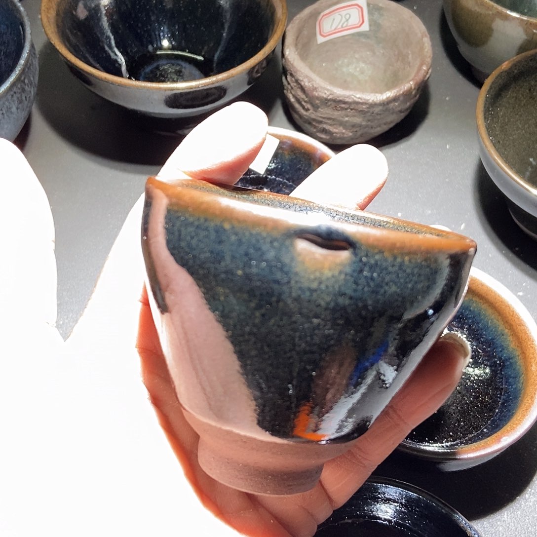 茶盏215 建窑军阳建盏微瑕