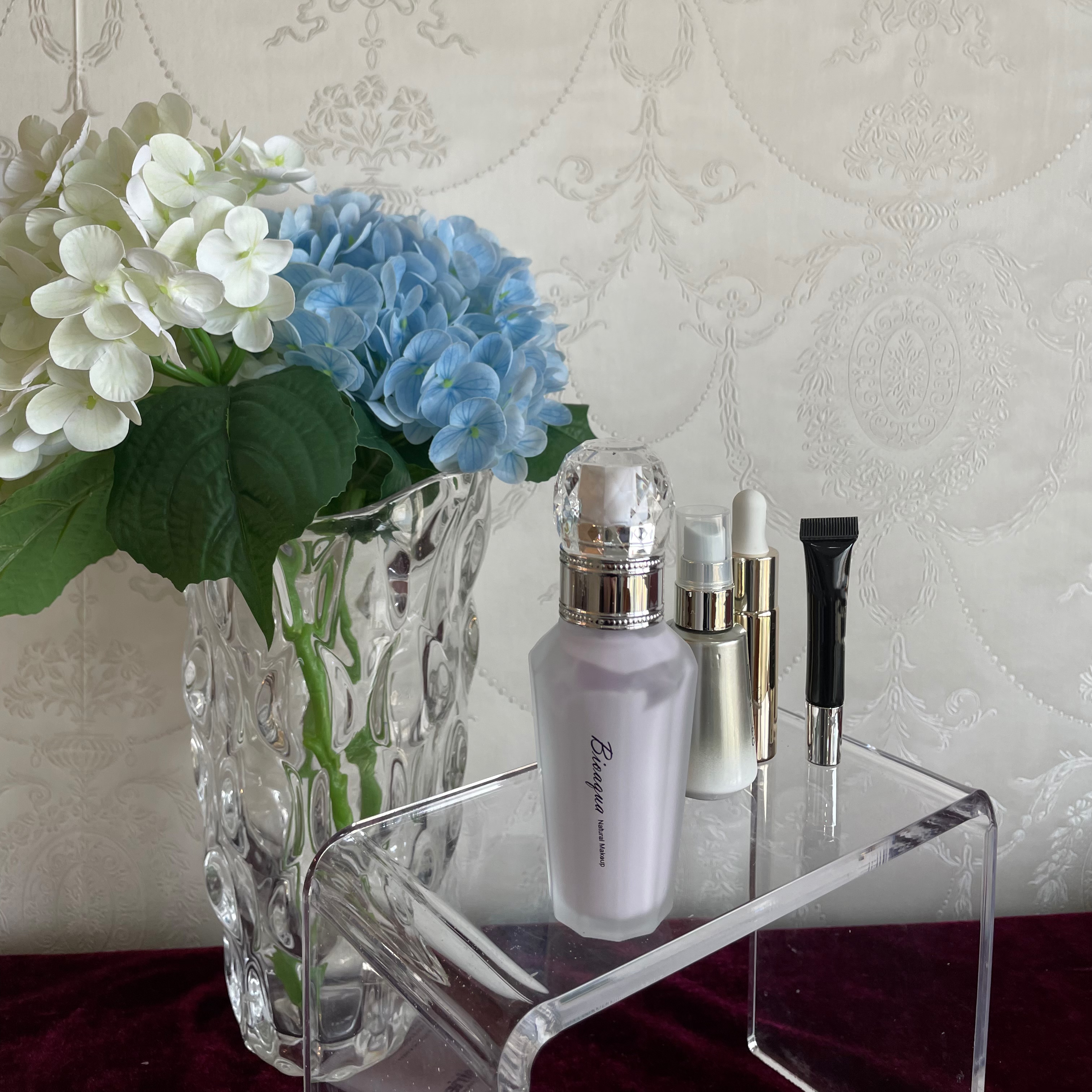 赫连 家 格格直播推荐修颜隔离乳滋润保湿包邮秋冬女神