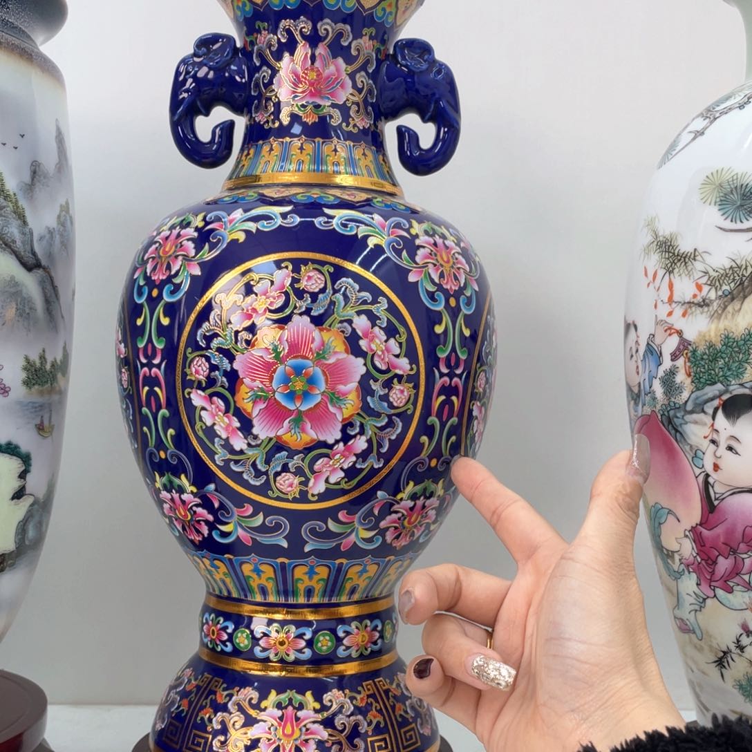 摆件景德镇陶瓷现代工艺品摆件