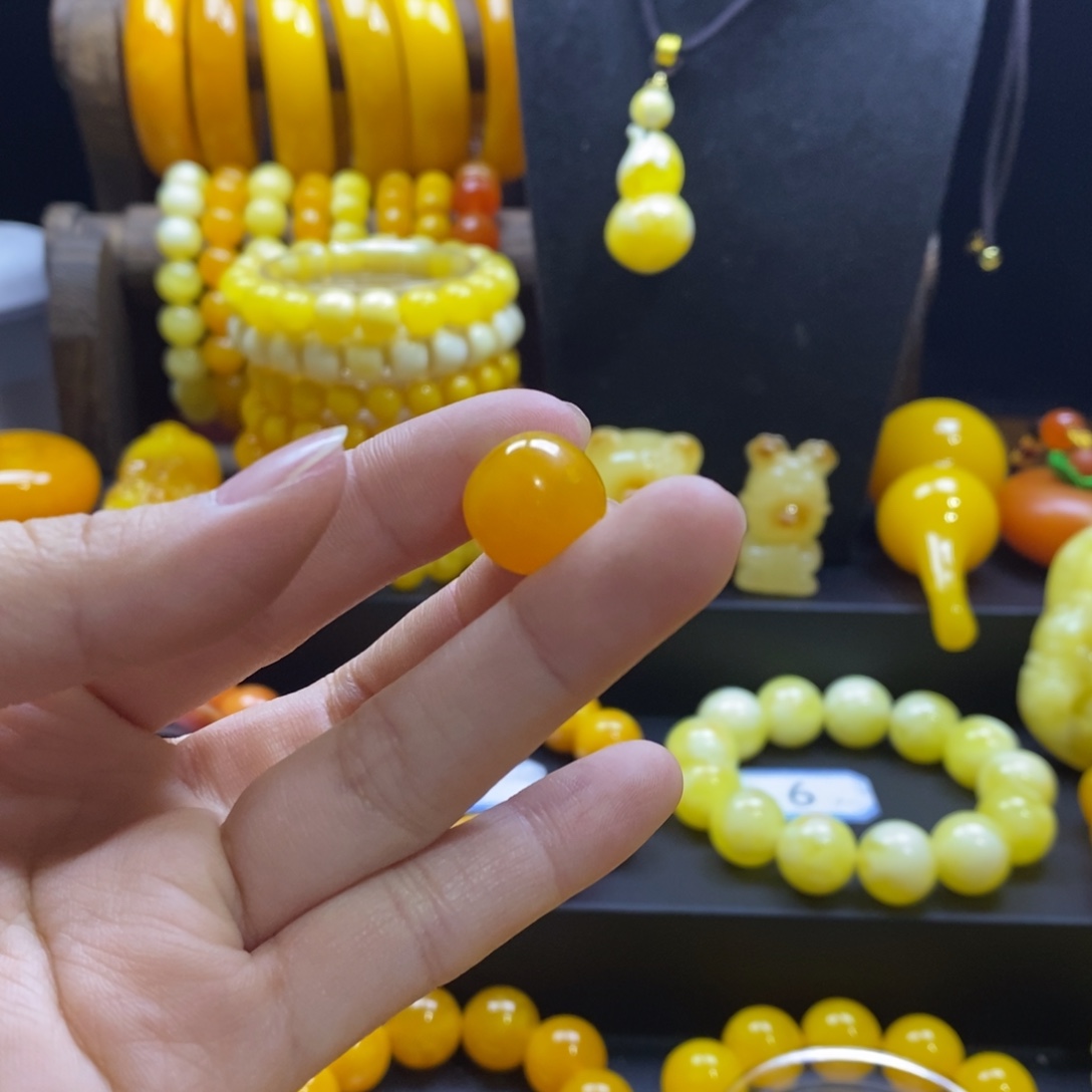 陈***生非金属全品无暇精品单珠