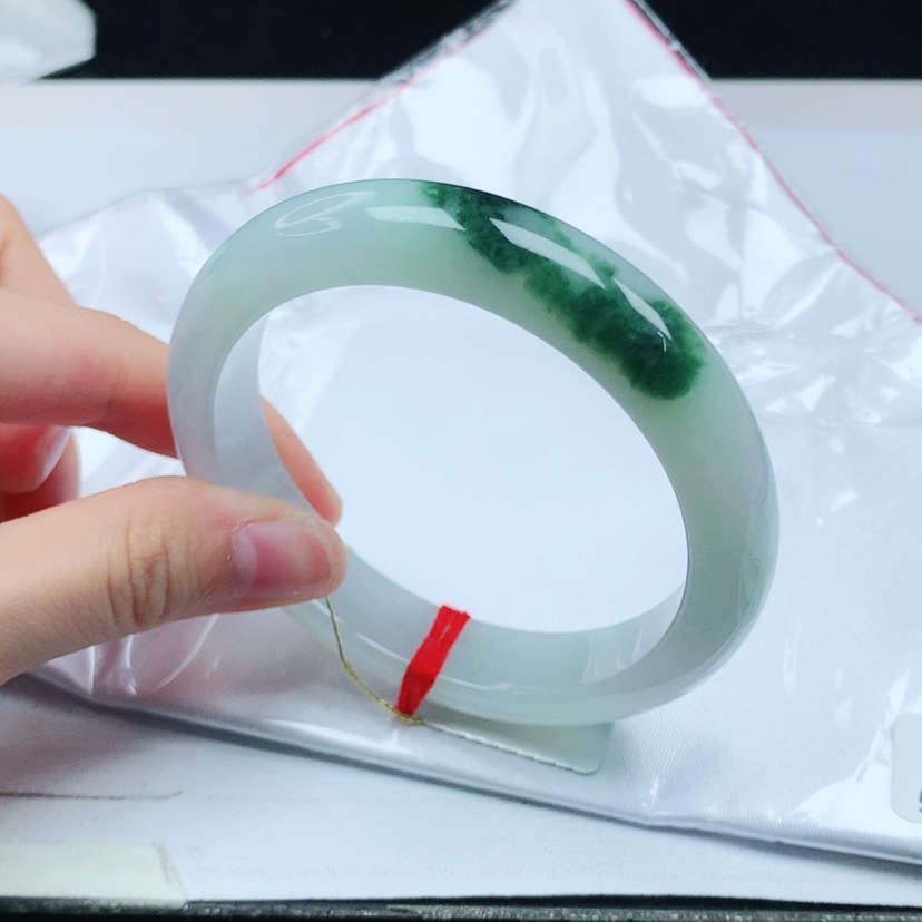 【闪购商品】翡翠未镶嵌手镯天然缅甸a货手镯59+