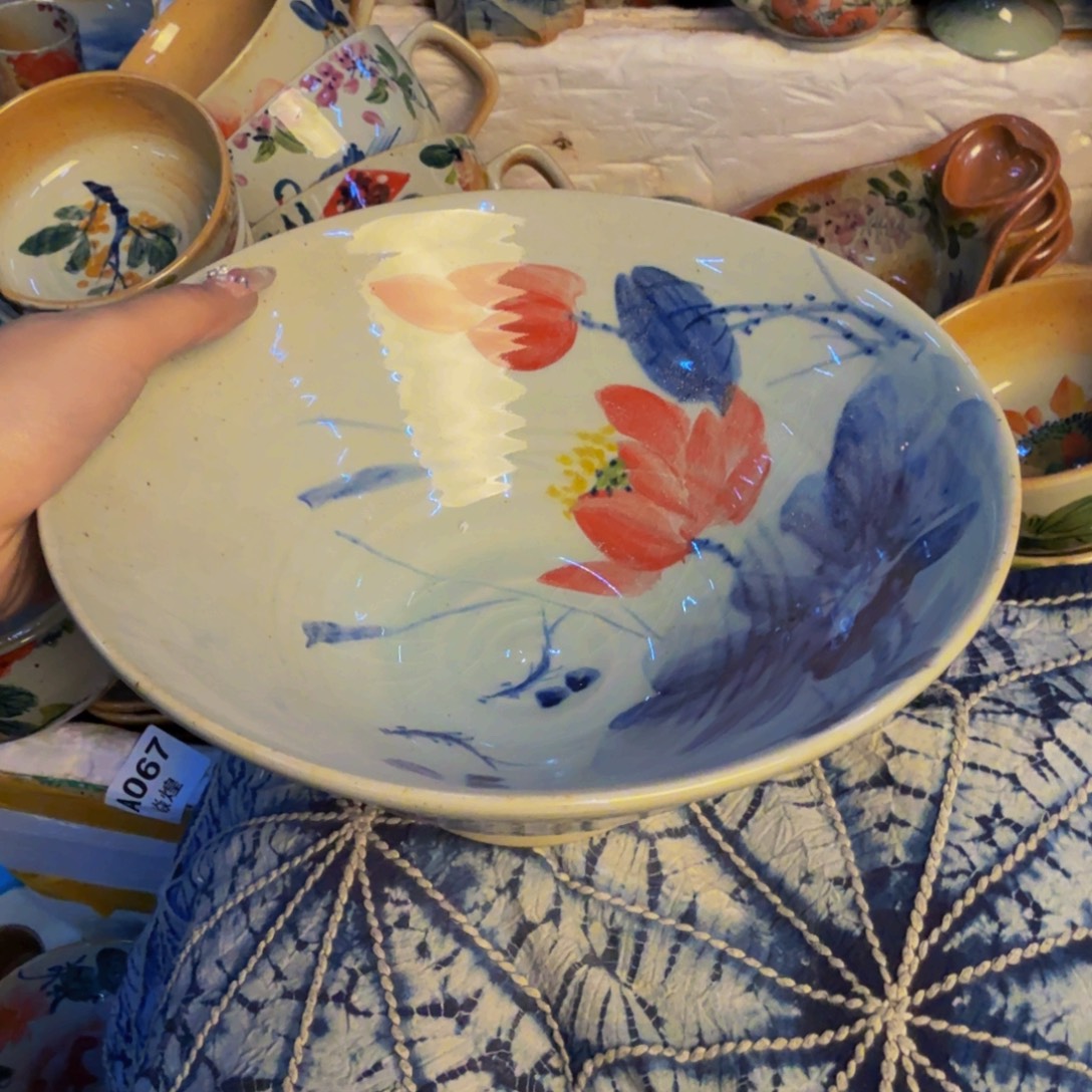 瓷片景德镇陶瓷手工手绘