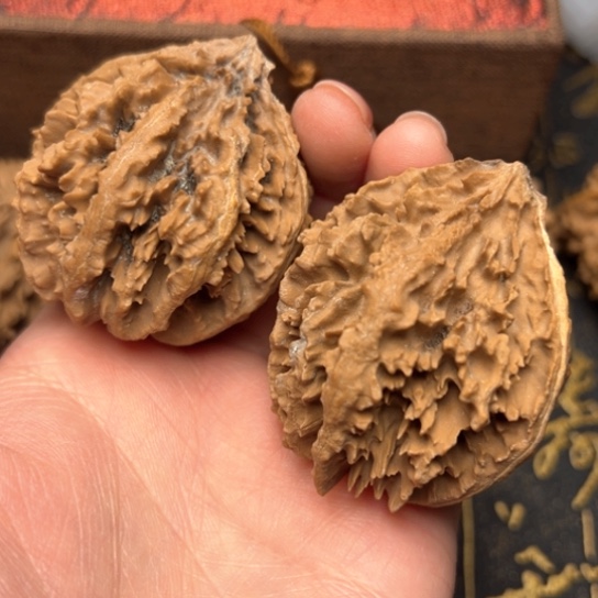 文玩核桃把件鲁**城秦岭核桃7