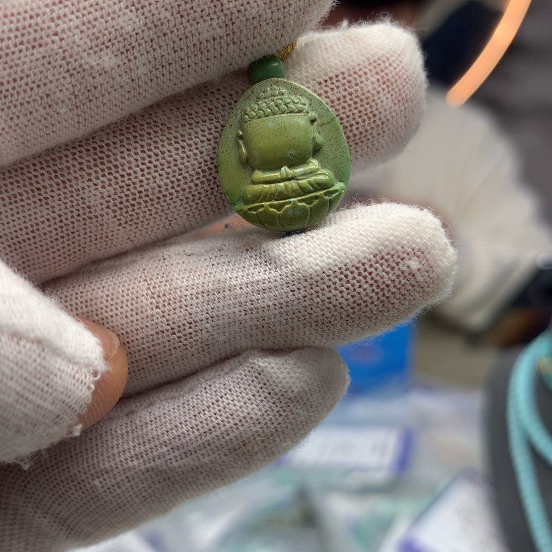 绿松石挂件未镶嵌