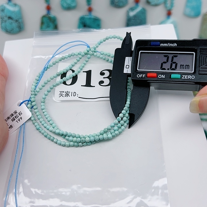 绿松石颈饰未镶嵌