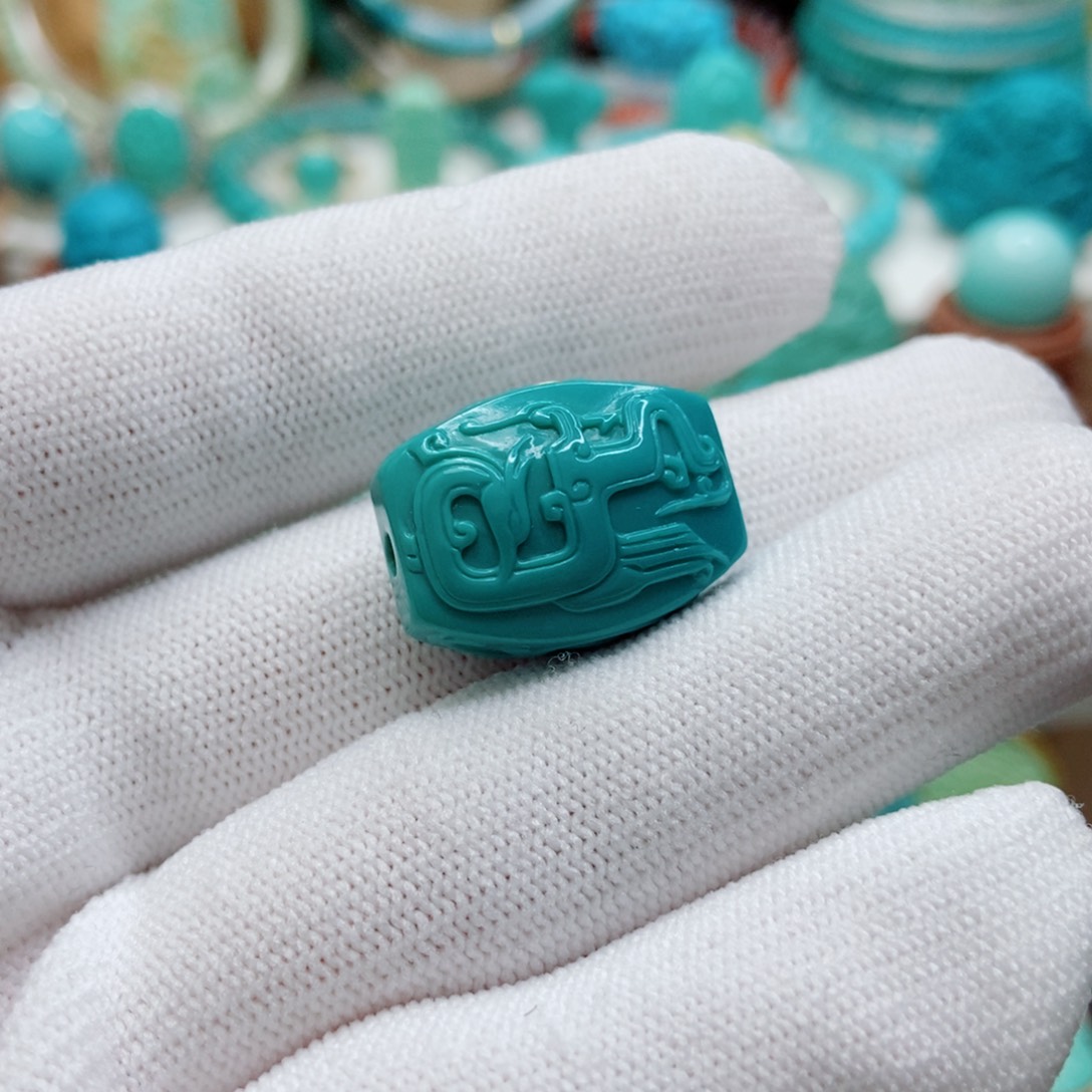 绿松石未镶嵌勒子