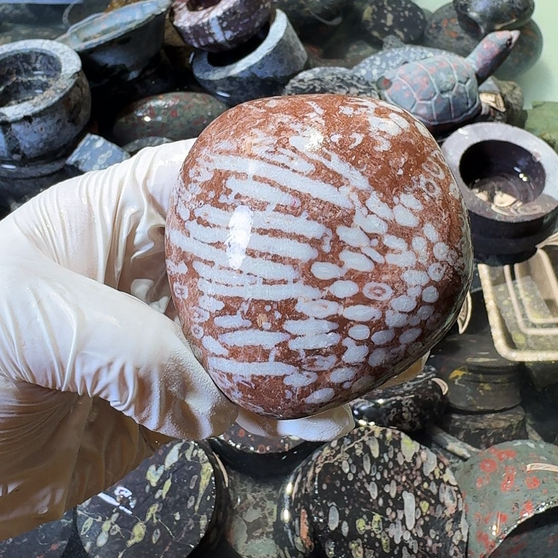 梅花玉鱼缸石茶周边不退不换