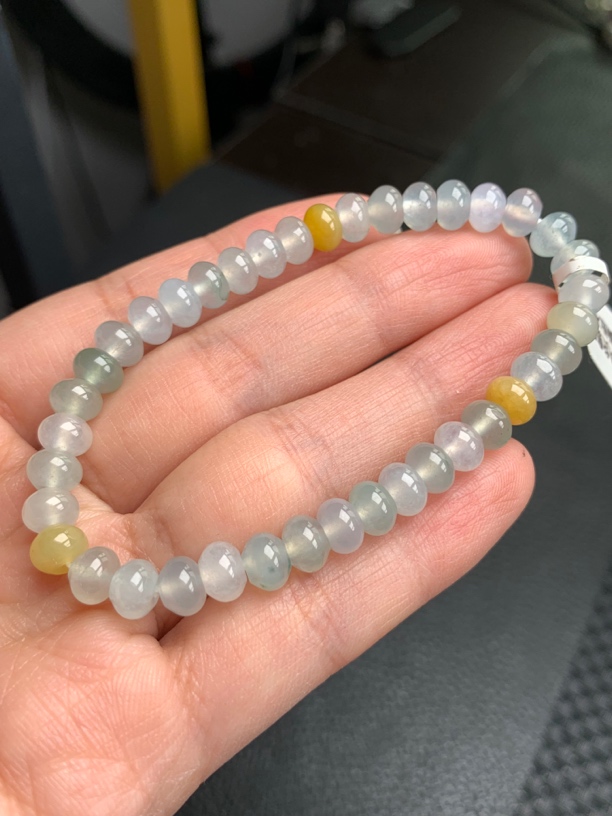 卡6.5鼓珠多宝翡翠