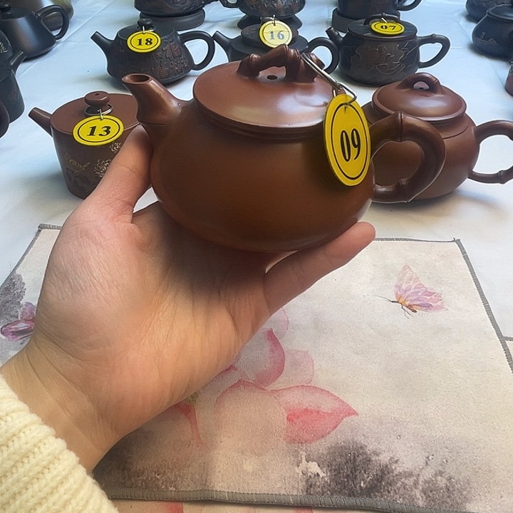 椰****?广西钦州坭兴陶茶壶