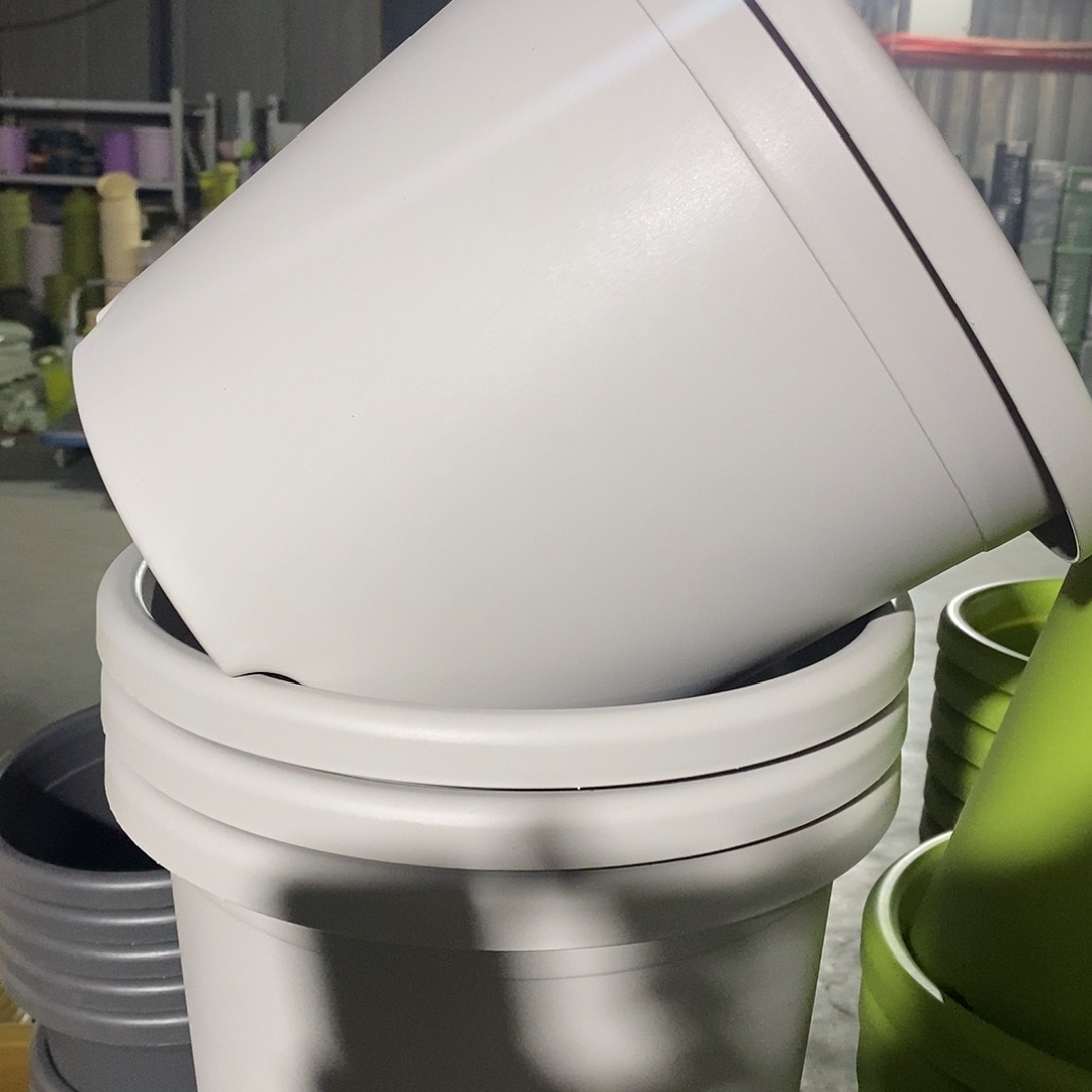 树脂四季5号灰白色6个带拖