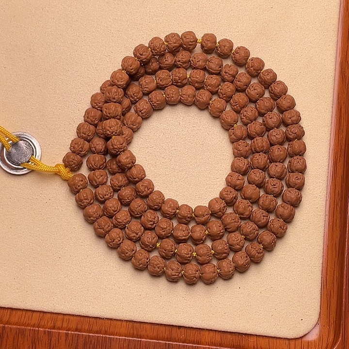 金刚菩提吊坠幸**?定制佛手108尺寸6.8