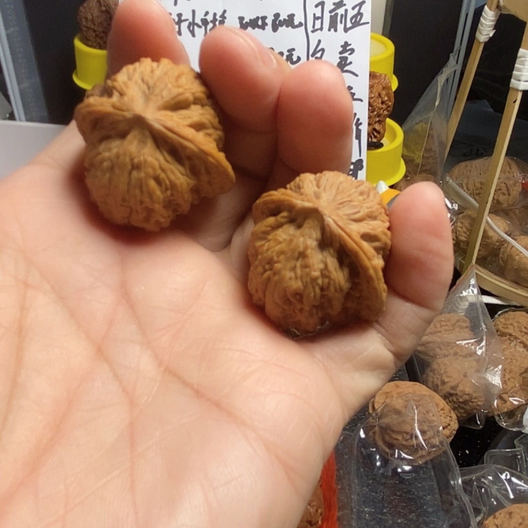 文玩核桃吊坠小奥密纹33