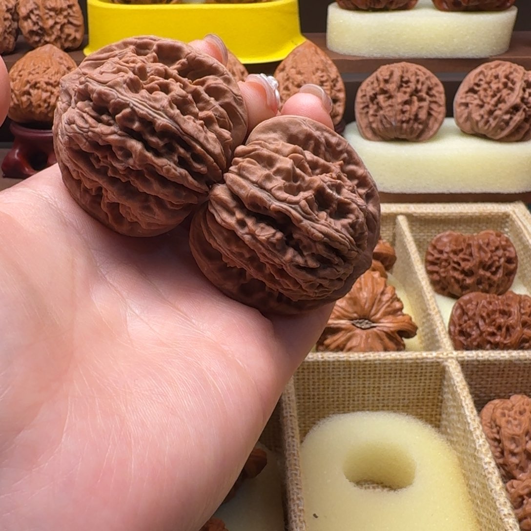 吊坠文玩核桃44四座楼