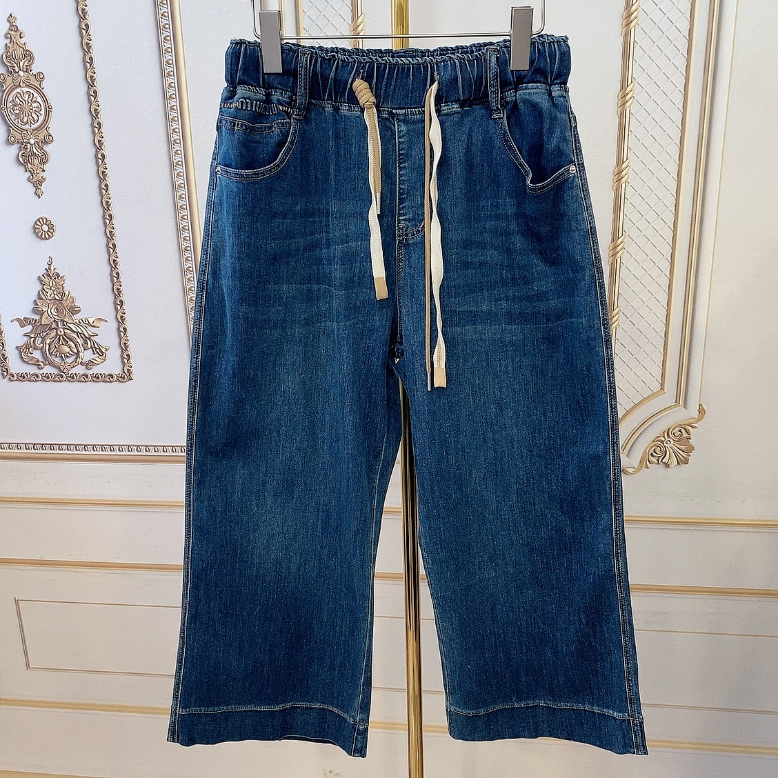 （裤长88）新款时尚牛仔裤39607