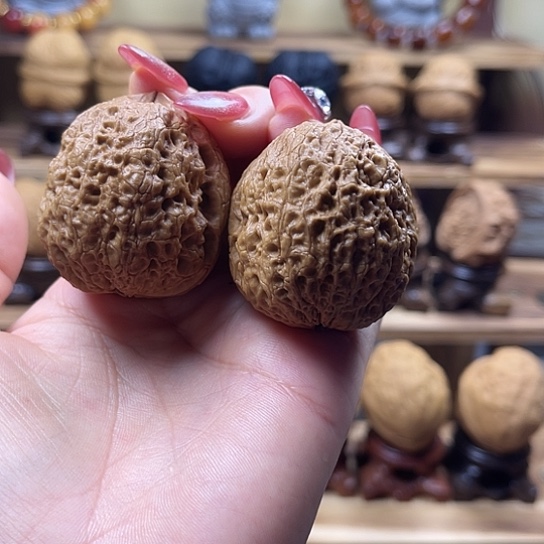 吃***饭猴头核桃吊坠铁狮子1