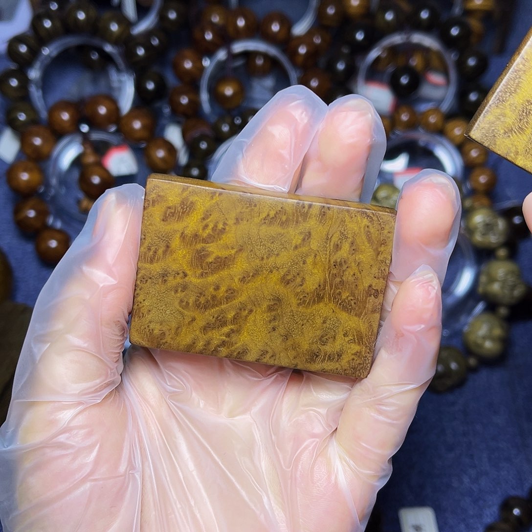 手串/手链楠木（金丝楠）瘤疤无事牌