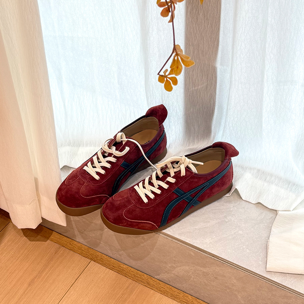 【余欢欢】秋季复古韩系百搭休闲平地拼色德训鞋-YHX50077