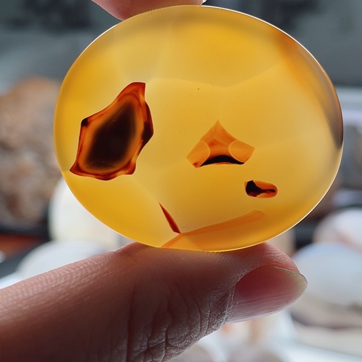 玛瑙/玉髓吊坠(不含链)未镶嵌