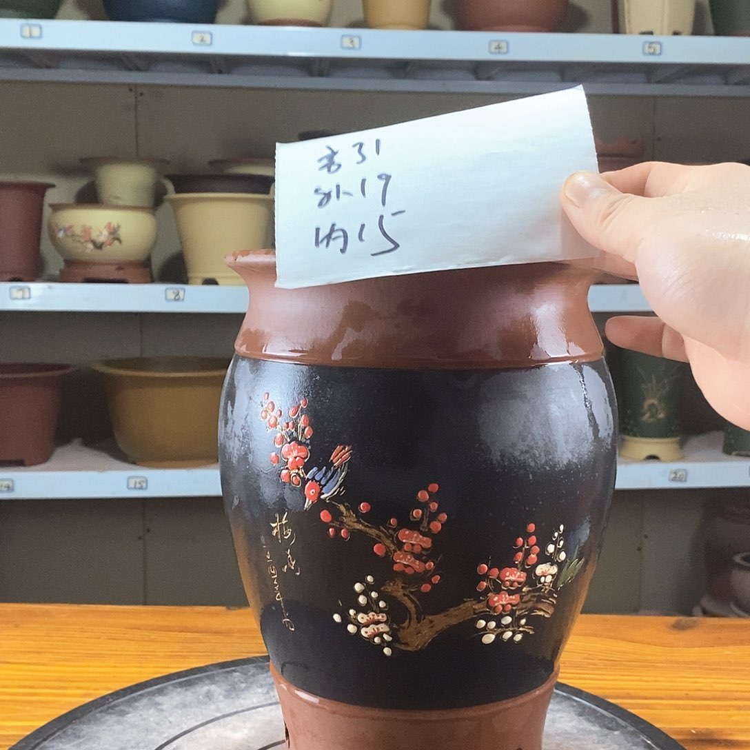 紫砂花盆紫砂兰花盆7