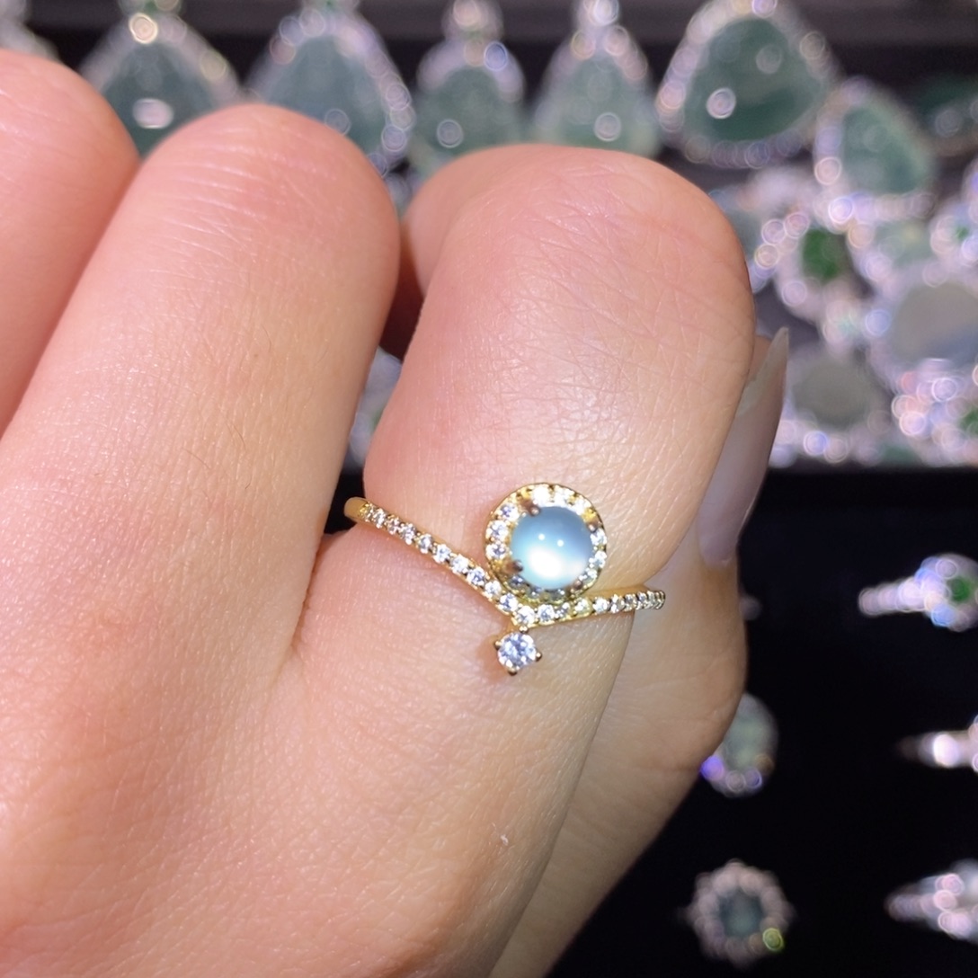 翡翠银S925镶嵌颈饰天然