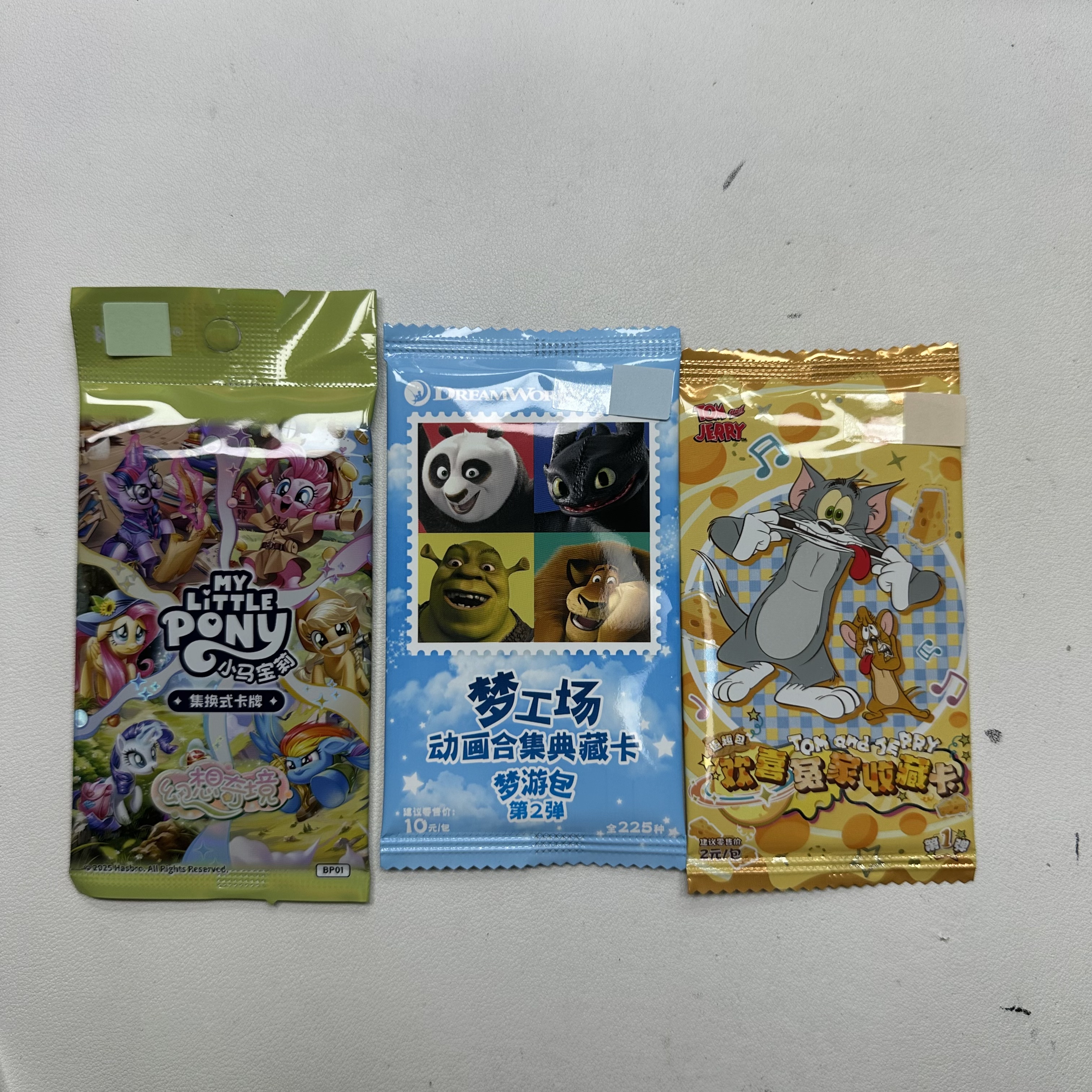 雪王 幻想奇境 梦工厂 猫和老鼠 卡牌