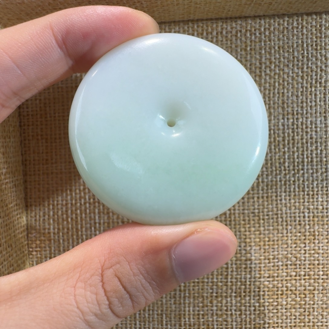 和田玉（糖玉）未镶嵌颈饰53mm