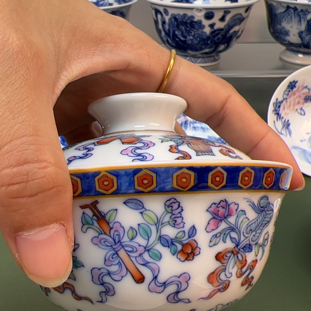 杯木木景德镇纯手绘茶具30