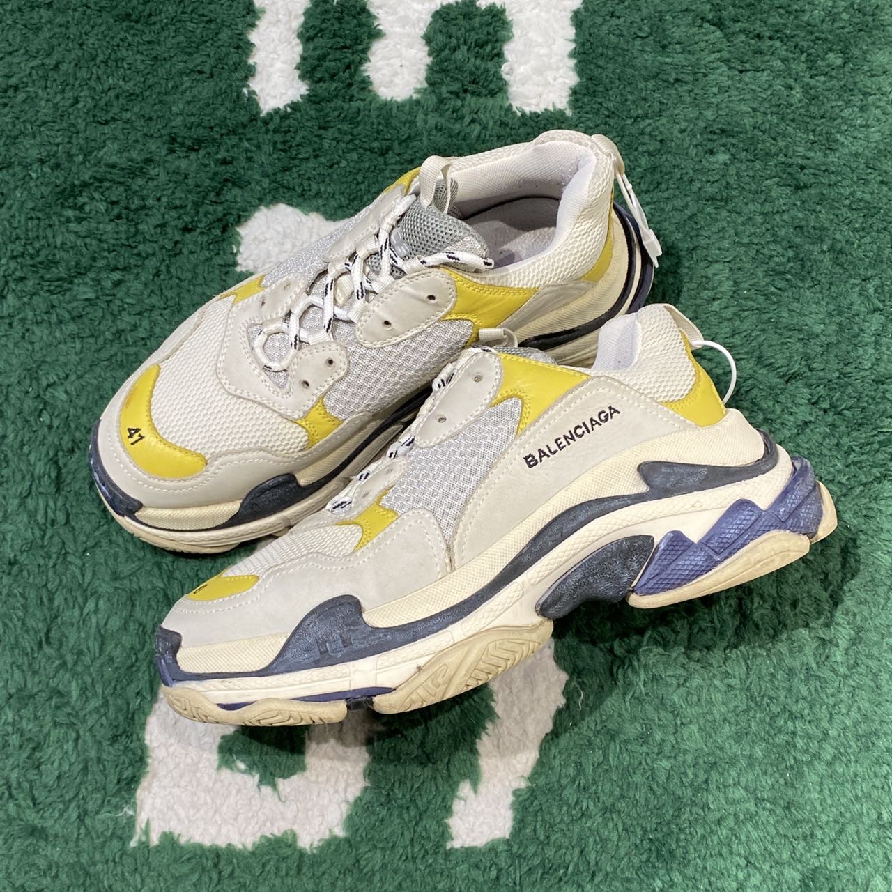 41码 Balenciaga/巴黎世家 TripleS 百搭 板鞋/95+新/XG-X3116