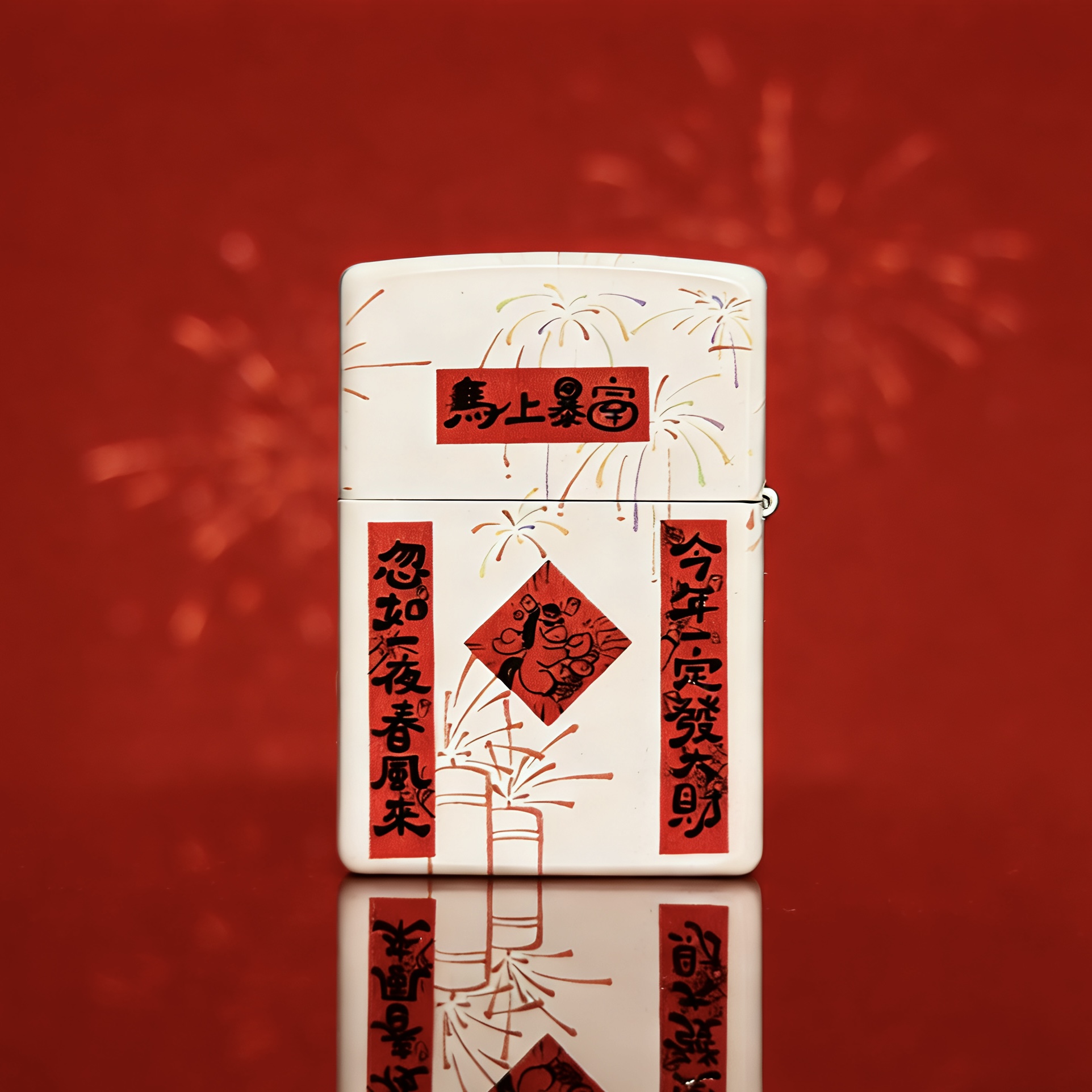ZIPPO/之宝马上暴富 马年新品之宝哑漆彩印经典高端收藏男士礼物