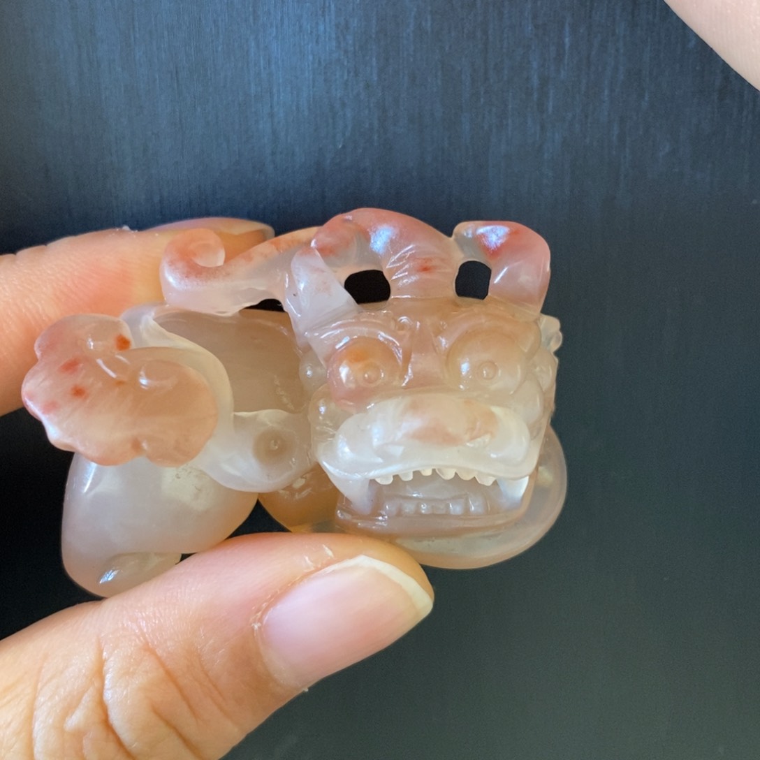 石英质玉（黄龙玉）颈饰未镶嵌本*