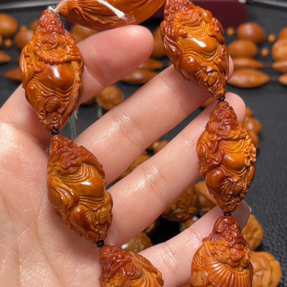 手串/手链橄榄核磐石达摩