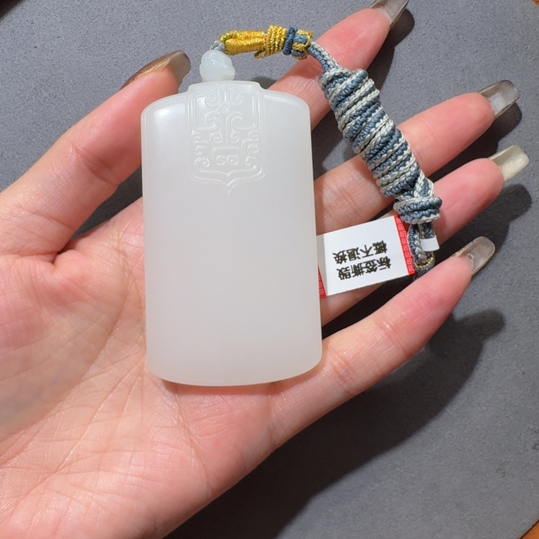 三***哥和田玉未镶嵌颈饰0037