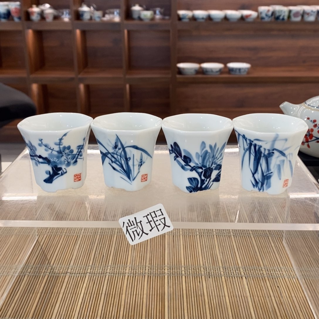 釉下彩手工绘制手工绘制